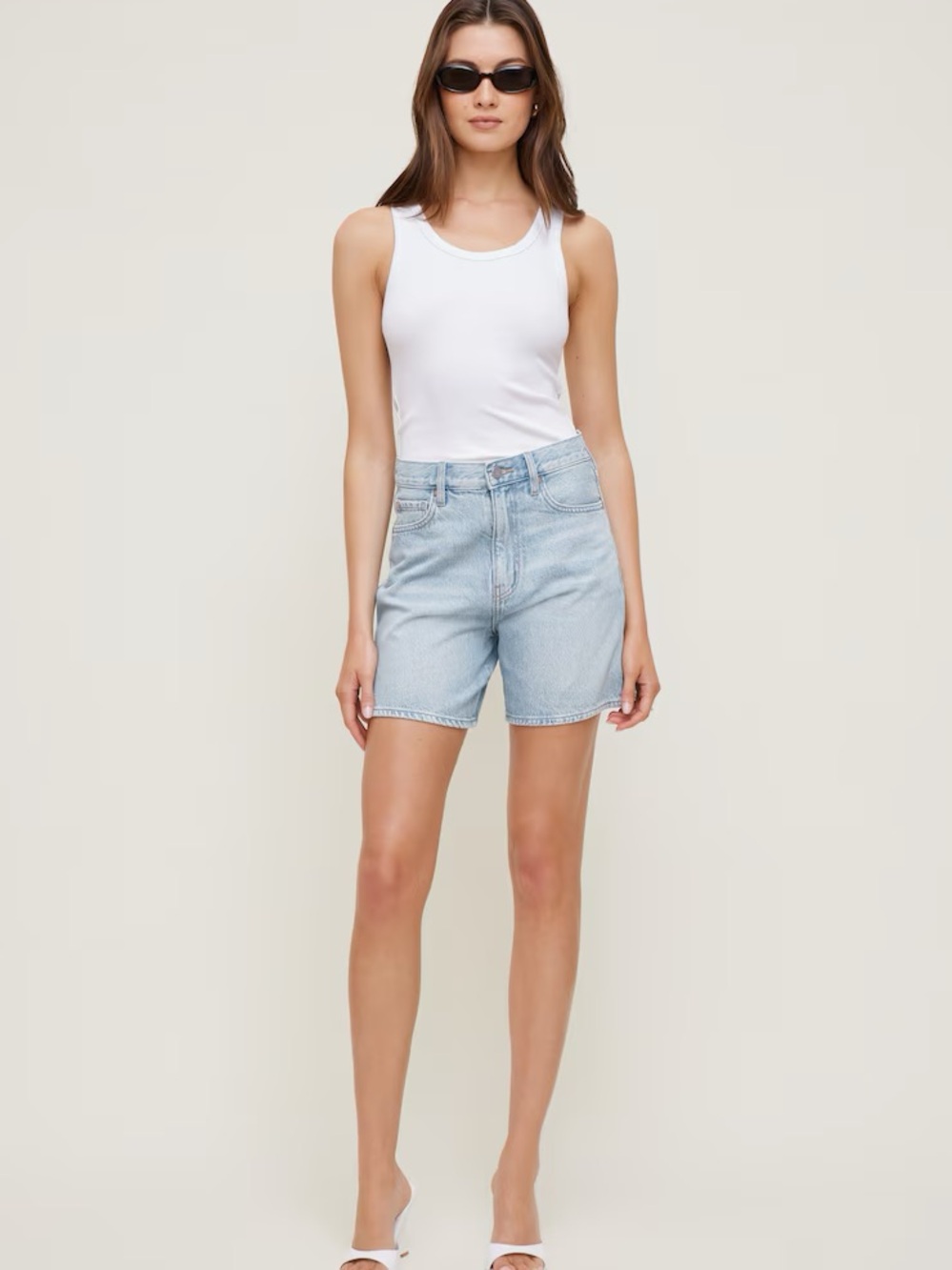 Harper High Rise Jean Shorts